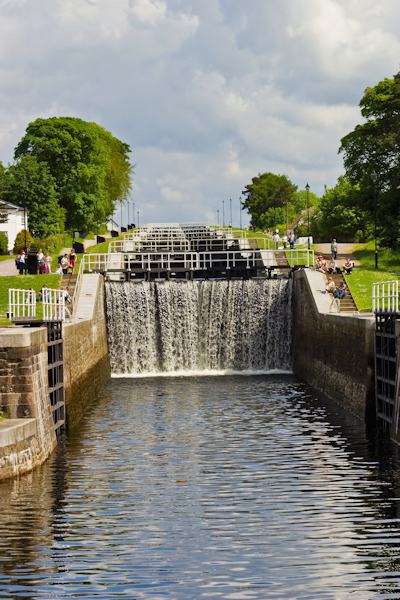 Neptune's Staircase at Banavie, Caledonian Canal